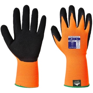 Portwest A340 Hi Vis Grip Gloves - Latex Foam